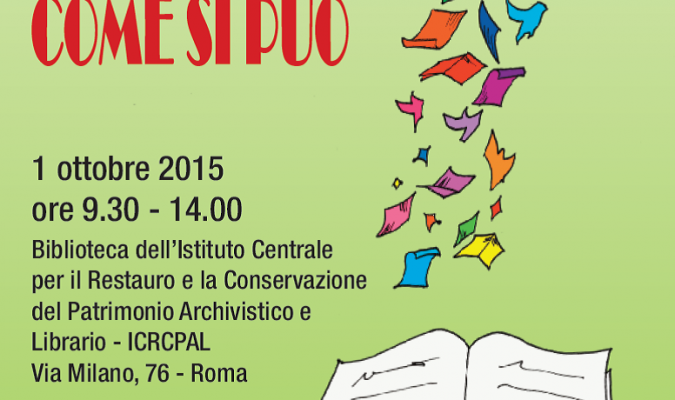 Locandina di "Leggere come si può"  2015