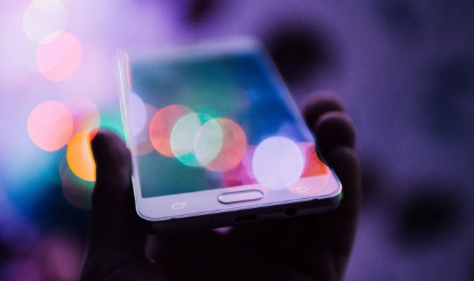 Fotografia di uno smartphone