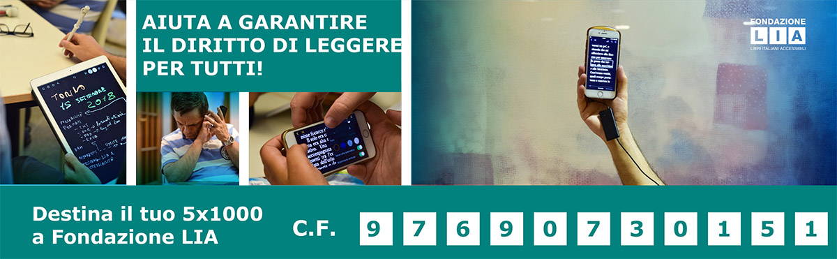 Grafica di promozione per il 5x1000