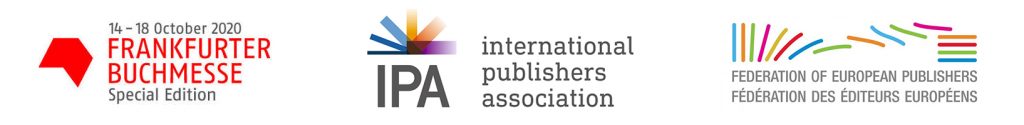 Logos of Frankfurter Buchmesse, IPA e FEP