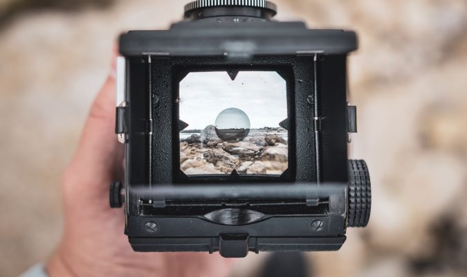 Fotografia dello schermo di una macchina fotografica