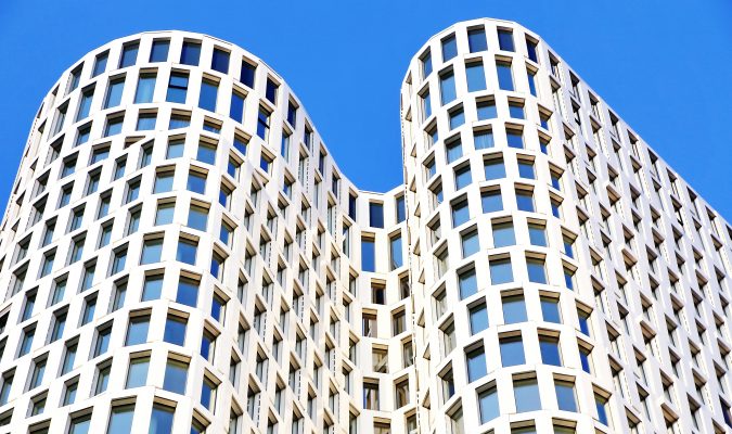 Photo of a modern architecture in Berlin