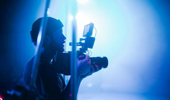 Fotografia di un cameramen
