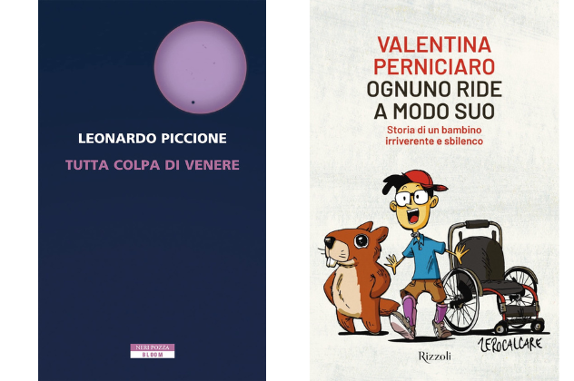 Copertine dei libri che verranno letti al Reading