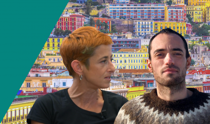 Fotografia degli autori Valentina Perniciaro e Leonardo Piccione