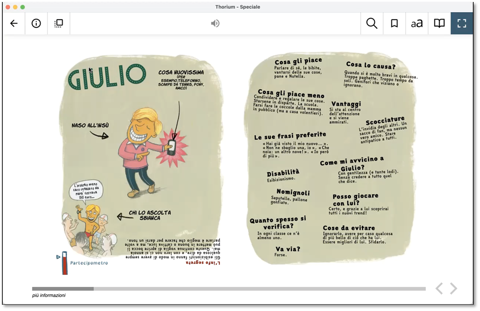 Two pages of the EPUB in the Thorium reader