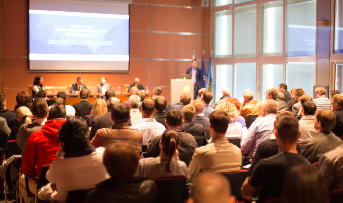 Photo of a conference