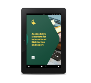 Cover of "Accessibility Metadata for International Distribution and Export" report